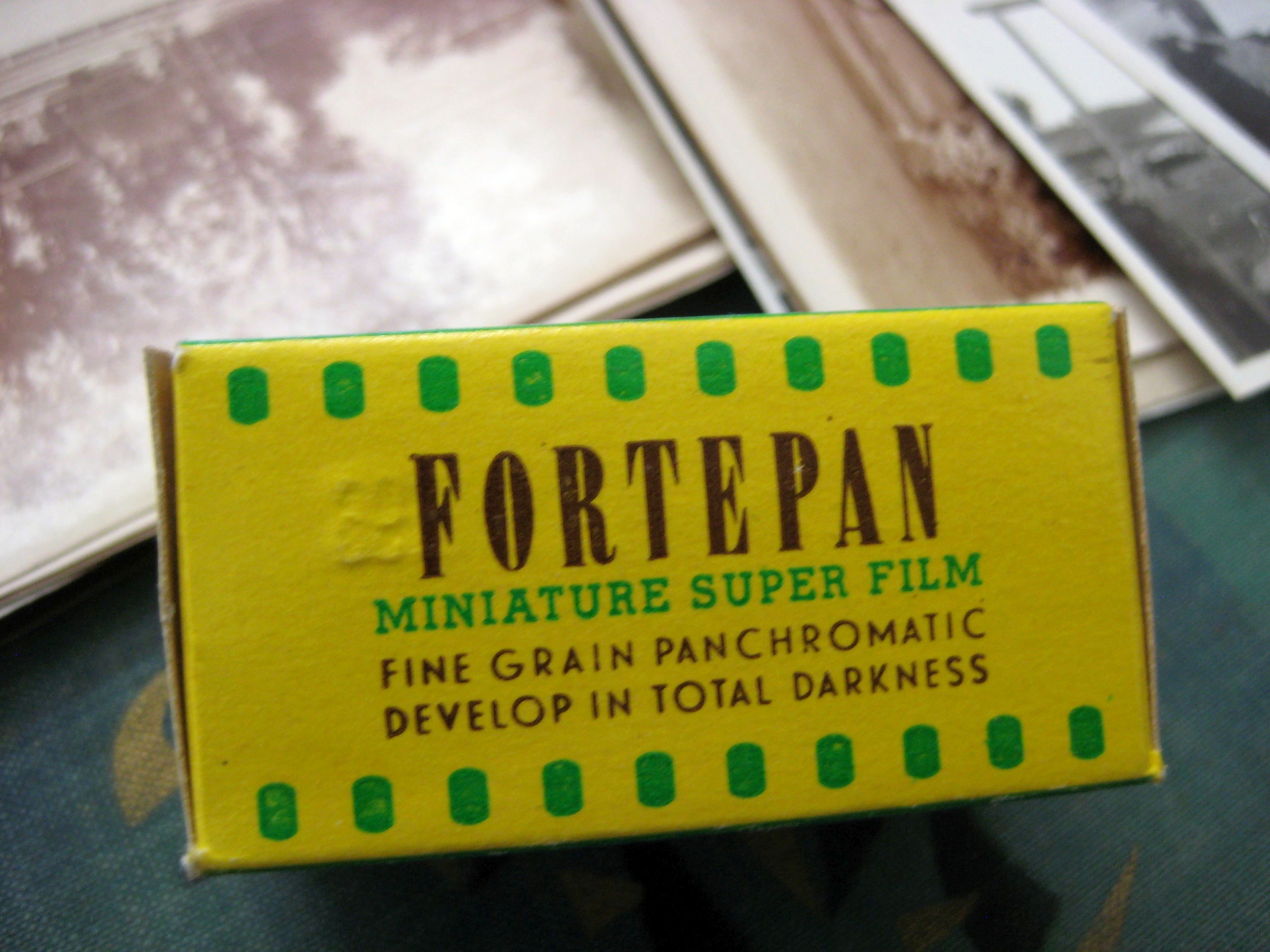 Fortepan film, product of Forte factory, photo by Tamás Scheibner